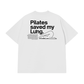 Áo Thun Relaxed Fit Pilates Saved My Lưng