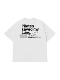 Áo Thun Relaxed Fit Pilates Saved My Lưng