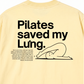 Áo Thun Relaxed Fit Pilates Saved My Lưng