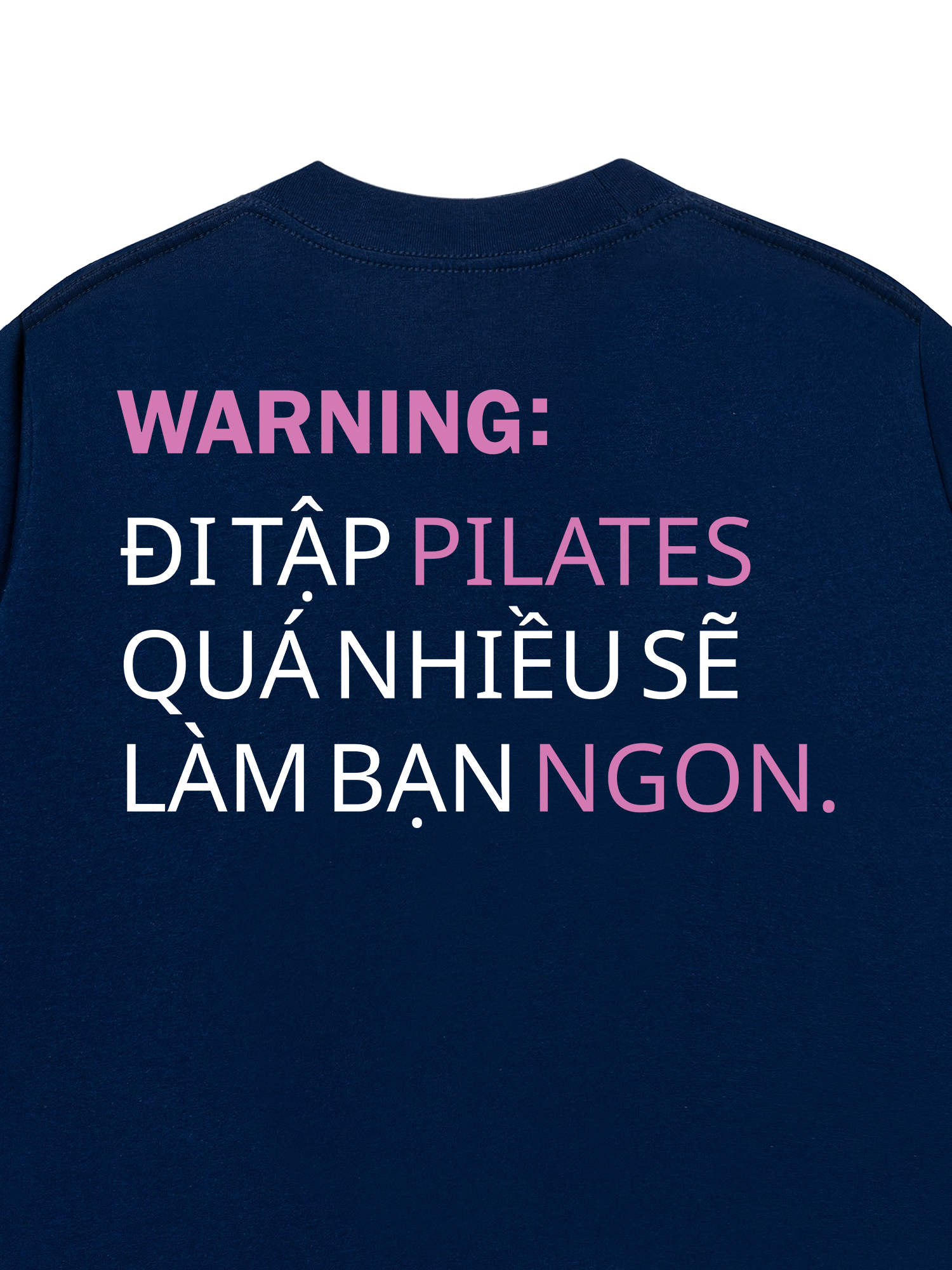 Áo Thun Relaxed Fit Pilates Warning