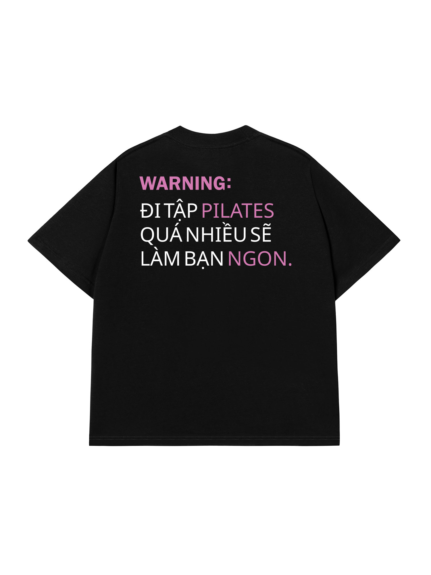 Áo Thun Relaxed Fit Pilates Warning