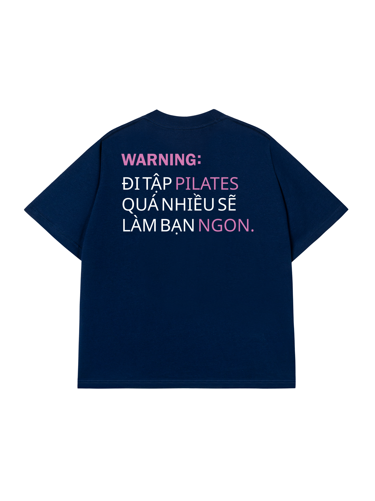 Áo Thun Relaxed Fit Pilates Warning