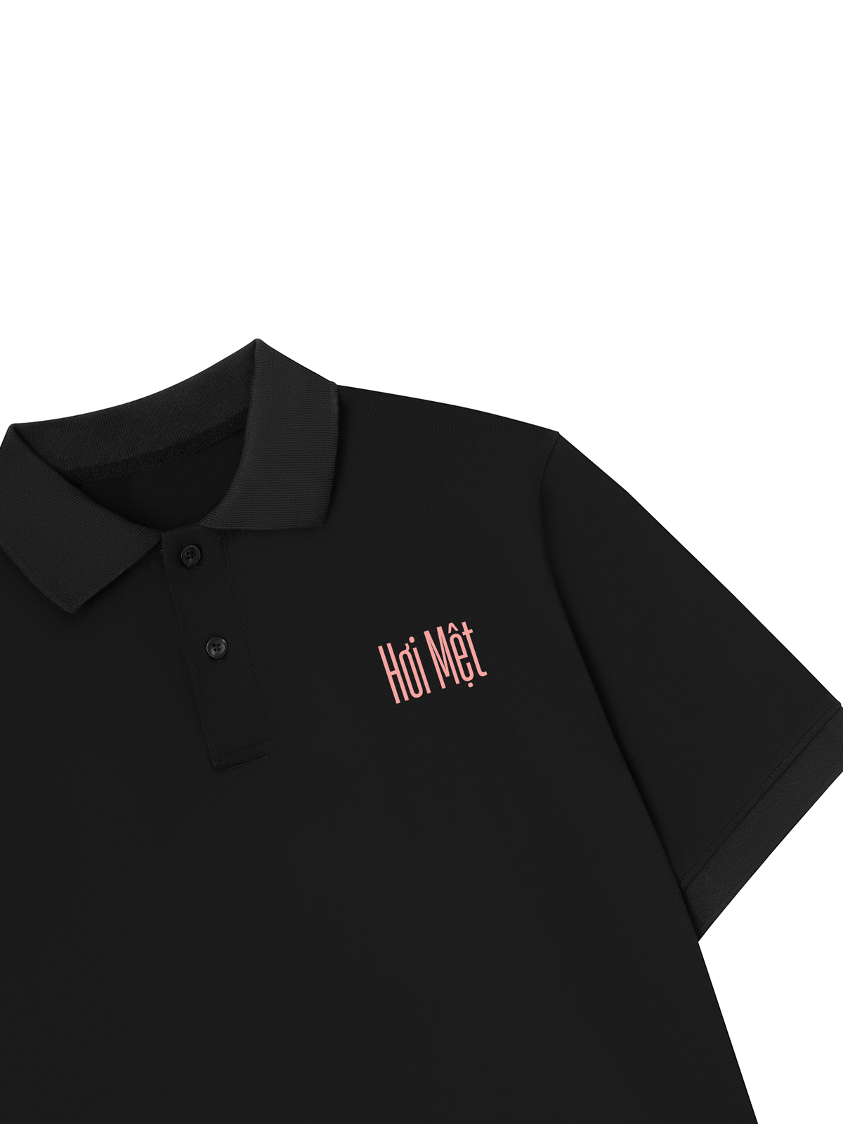 Áo Polo Relaxed Fit Chỉ Ăn Không Tập