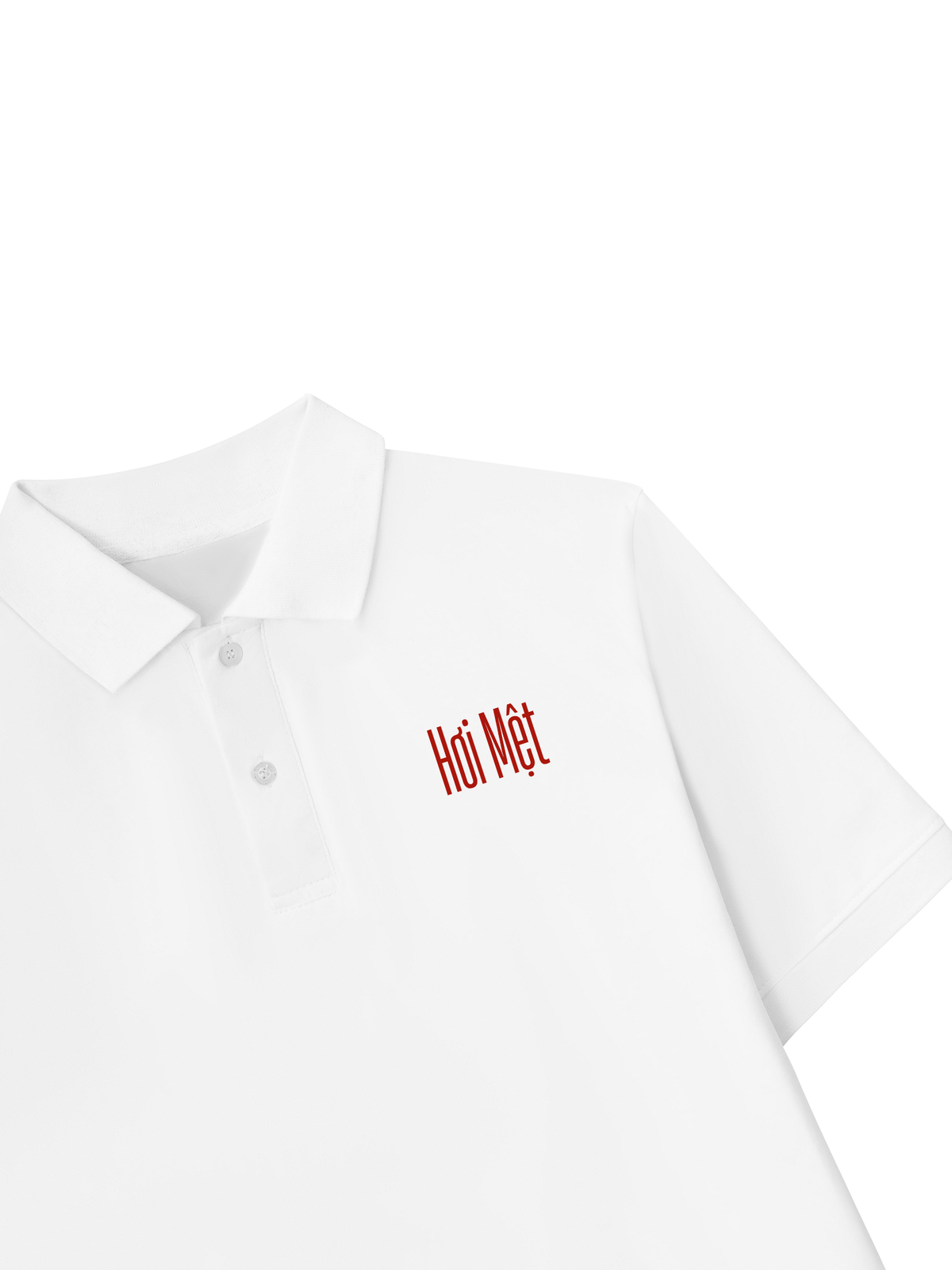 Áo Polo Relaxed Fit Chỉ Ăn Không Tập