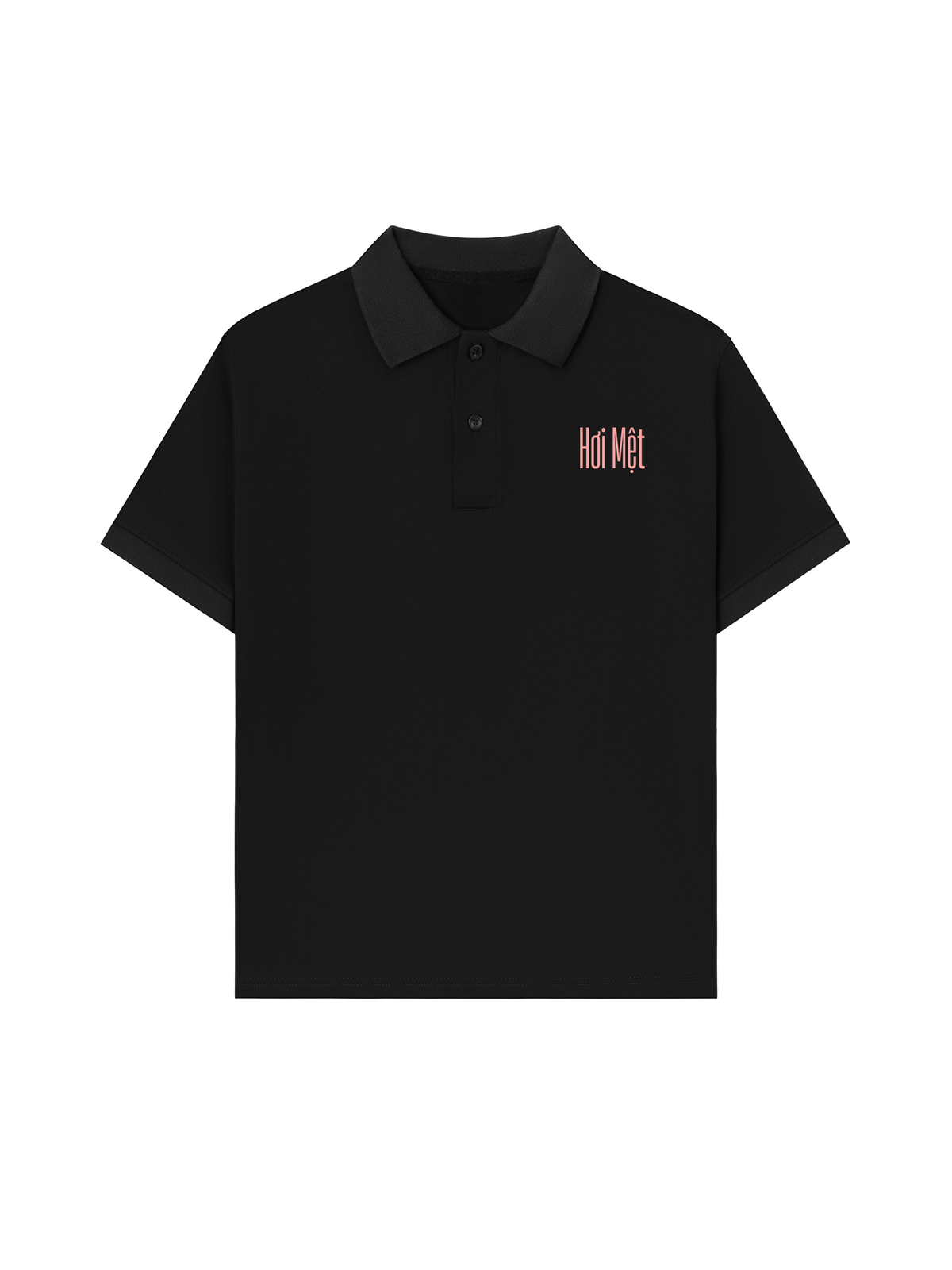 Áo Polo Relaxed Fit Chỉ Ăn Không Tập