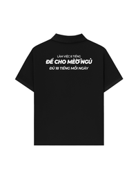 Áo Polo Relaxed Fit Để Cho Mèo Ngủ
