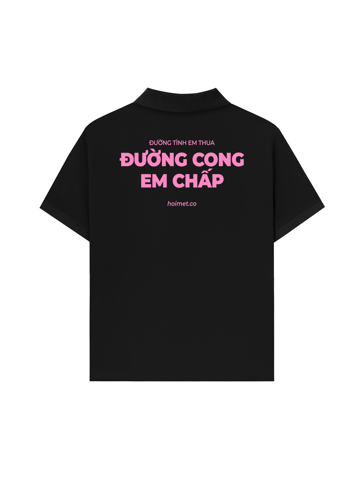 Áo Polo Relaxed Fit Đường Cong Em Chấp