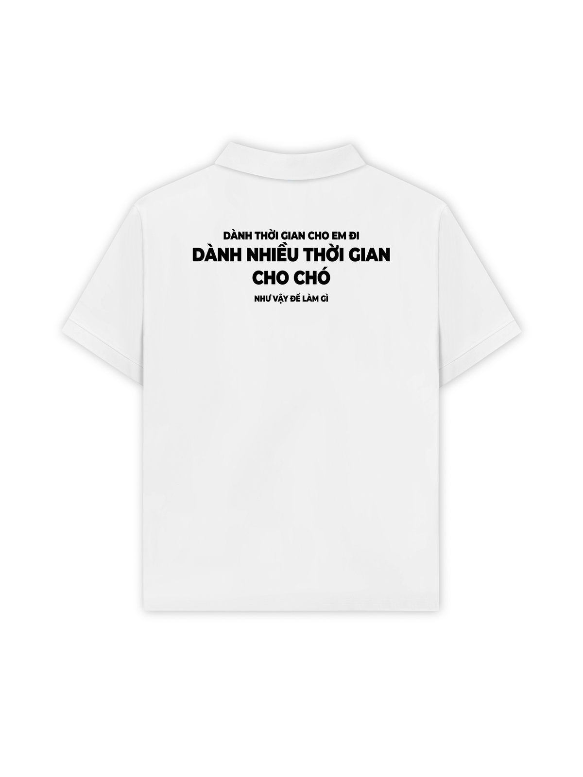 Áo Polo Relaxed Fit Dành Thời Gian Cho Chó