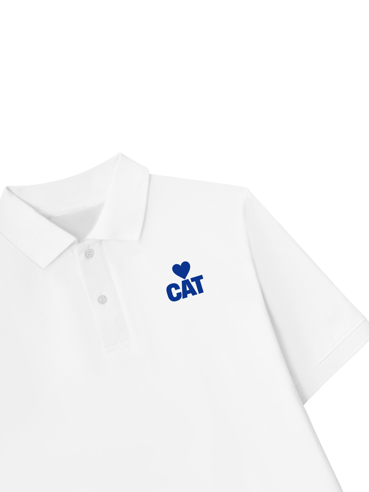 Áo Polo Relaxed Fit Mèo Cười Nhiều Hơn