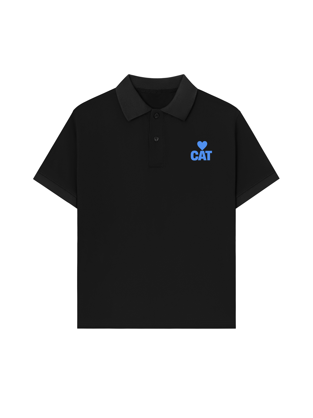 Áo Polo Relaxed Fit Mèo Cười Nhiều Hơn