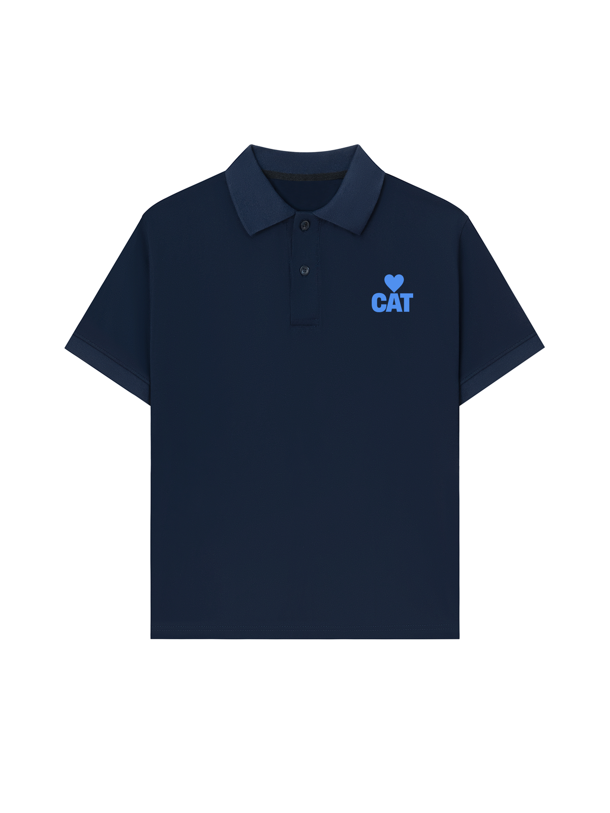 Áo Polo Relaxed Fit Mèo Cười Nhiều Hơn