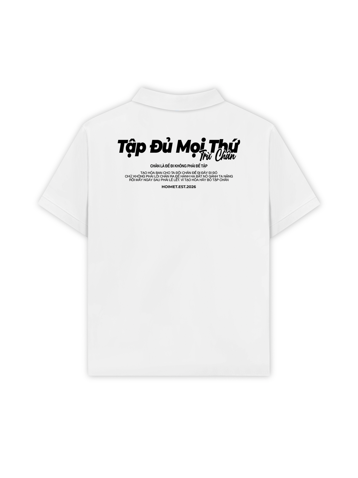 Áo Polo Relaxed Fit Tập Đủ Mọi Thứ