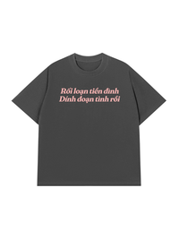 Áo Thun Relaxed Fit Rối Loạn Tiền Đình