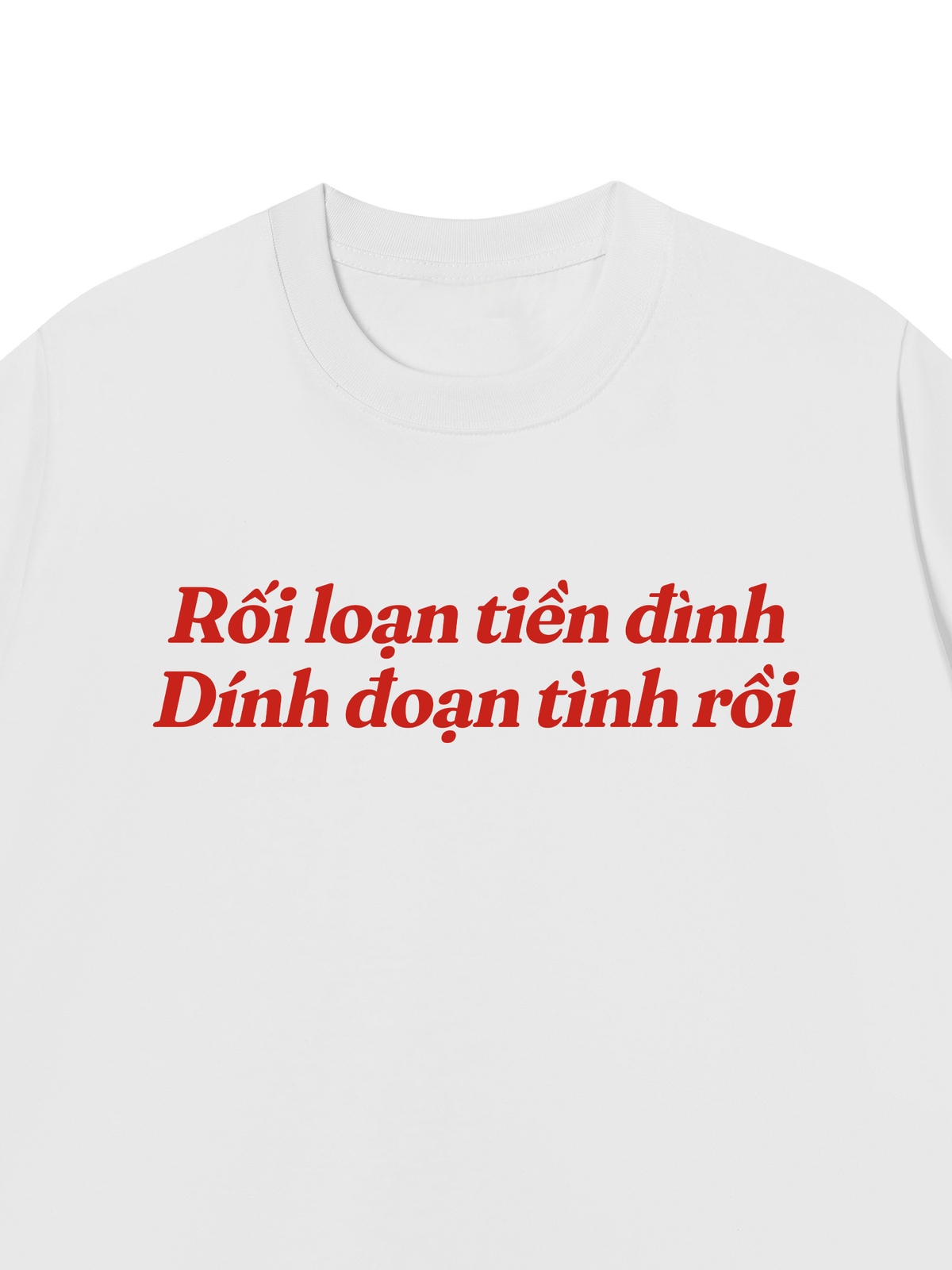 Áo Thun Relaxed Fit Rối Loạn Tiền Đình
