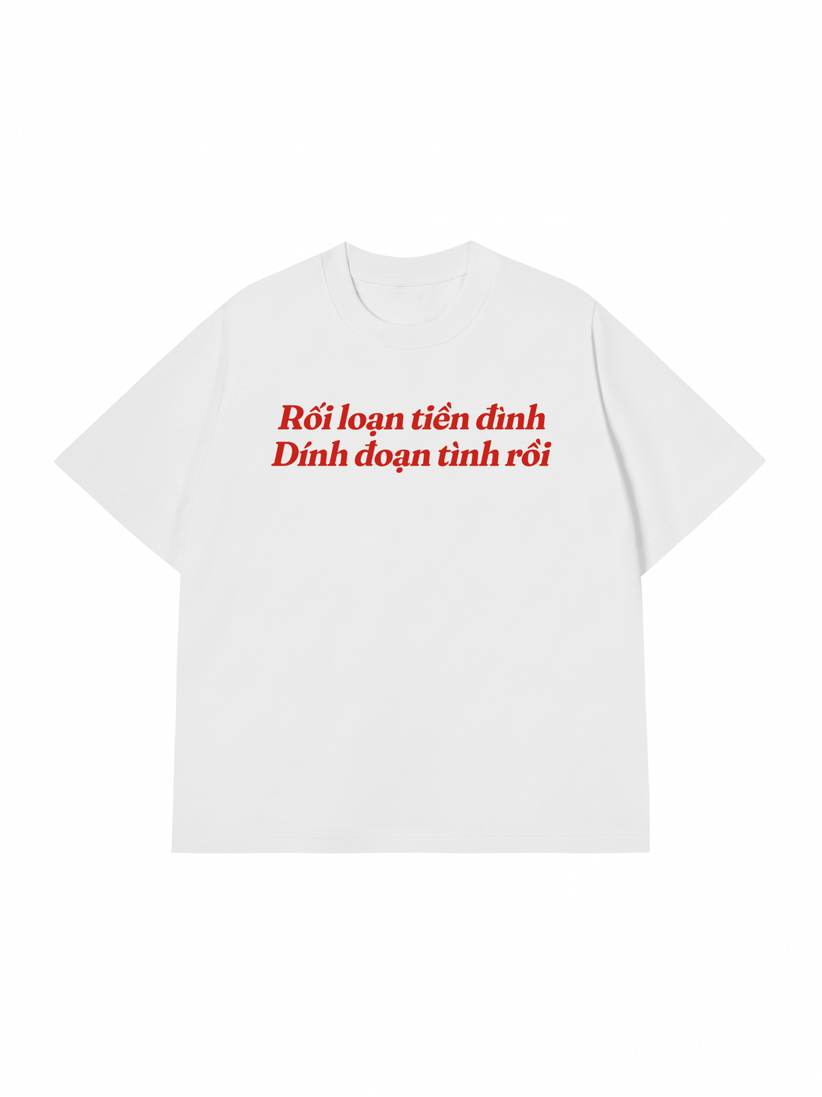 Áo Thun Relaxed Fit Rối Loạn Tiền Đình