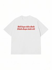 Áo Thun Relaxed Fit Rối Loạn Tiền Đình