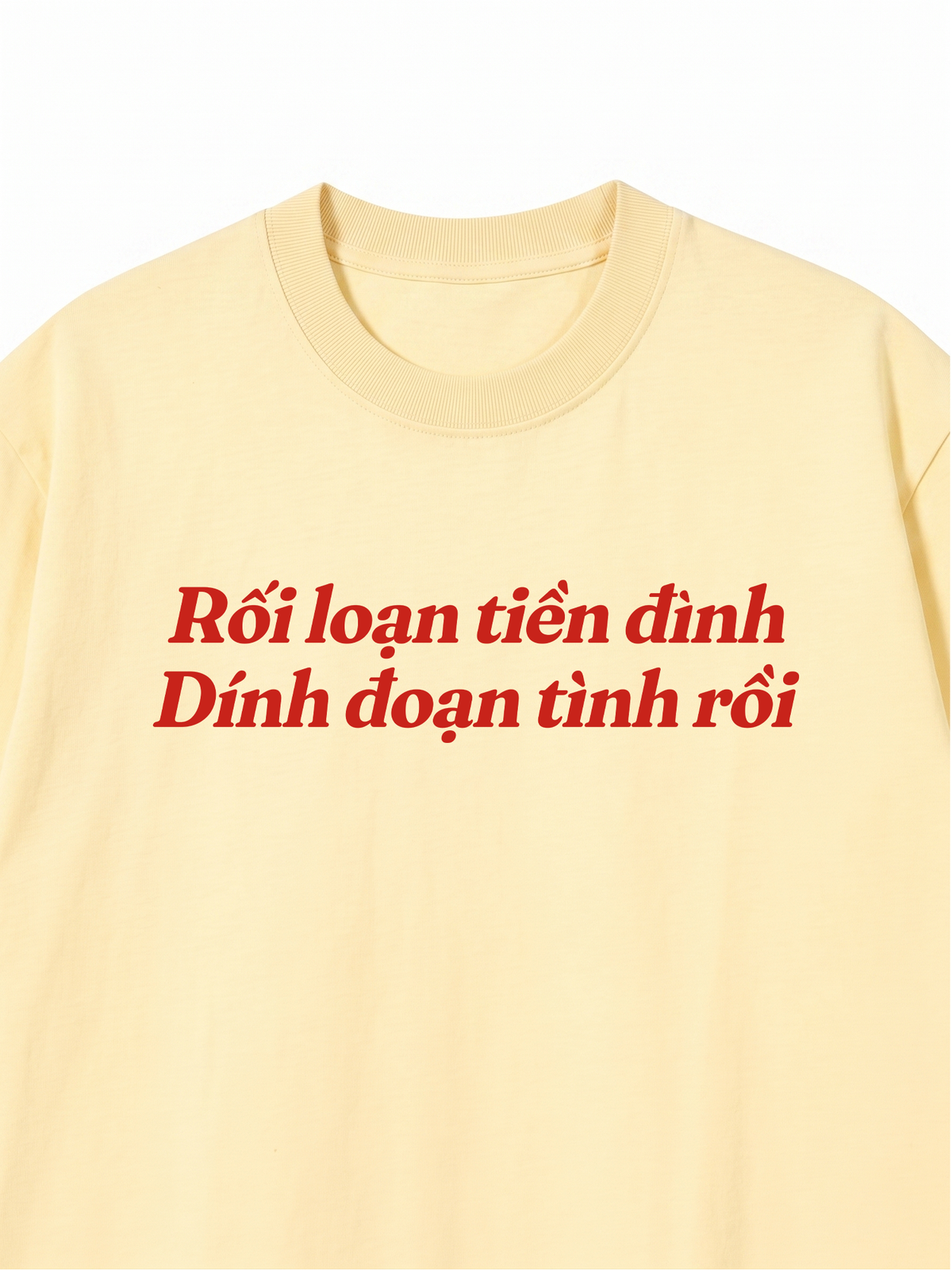 Áo Thun Relaxed Fit Rối Loạn Tiền Đình