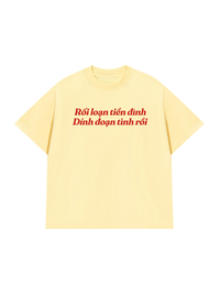Áo Thun Relaxed Fit Rối Loạn Tiền Đình