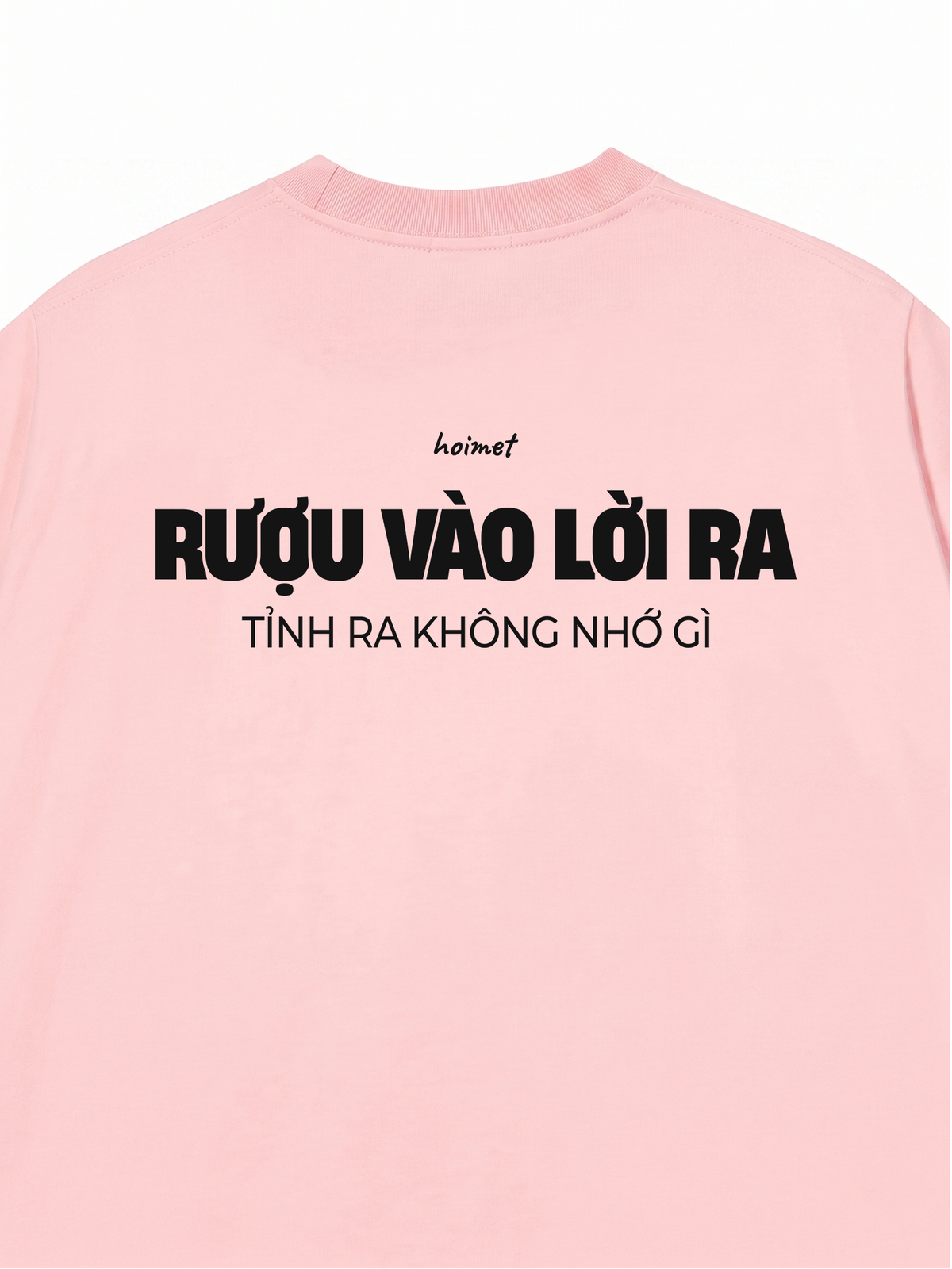 Áo Thun Relaxed Fit Rượu Vào Lời Ra