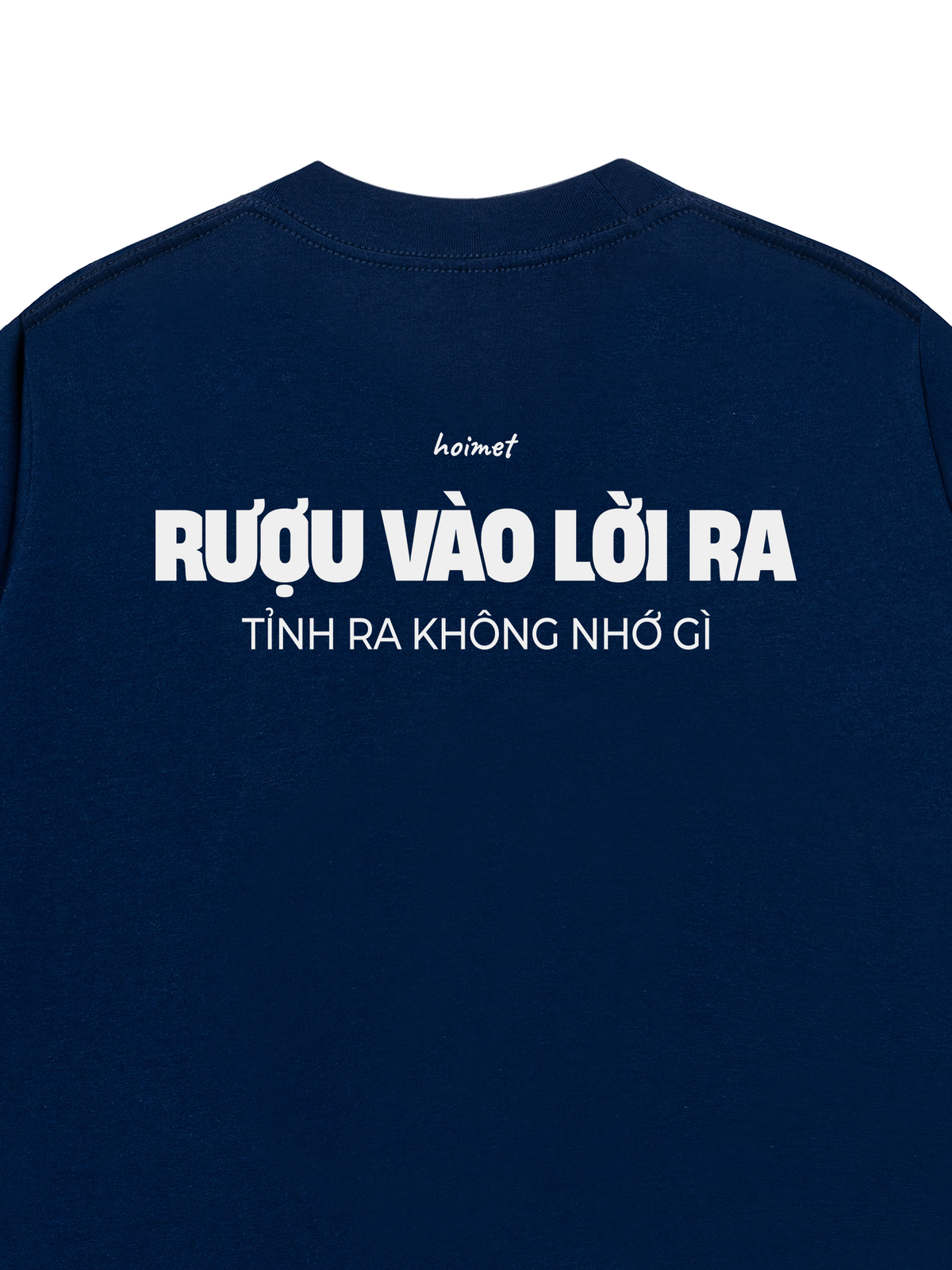 Áo Thun Relaxed Fit Rượu Vào Lời Ra