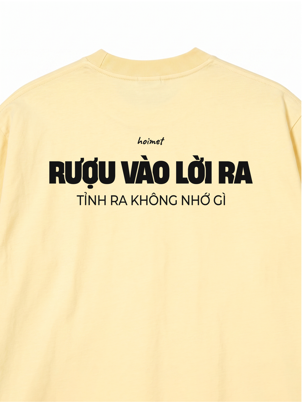 Áo Thun Relaxed Fit Rượu Vào Lời Ra