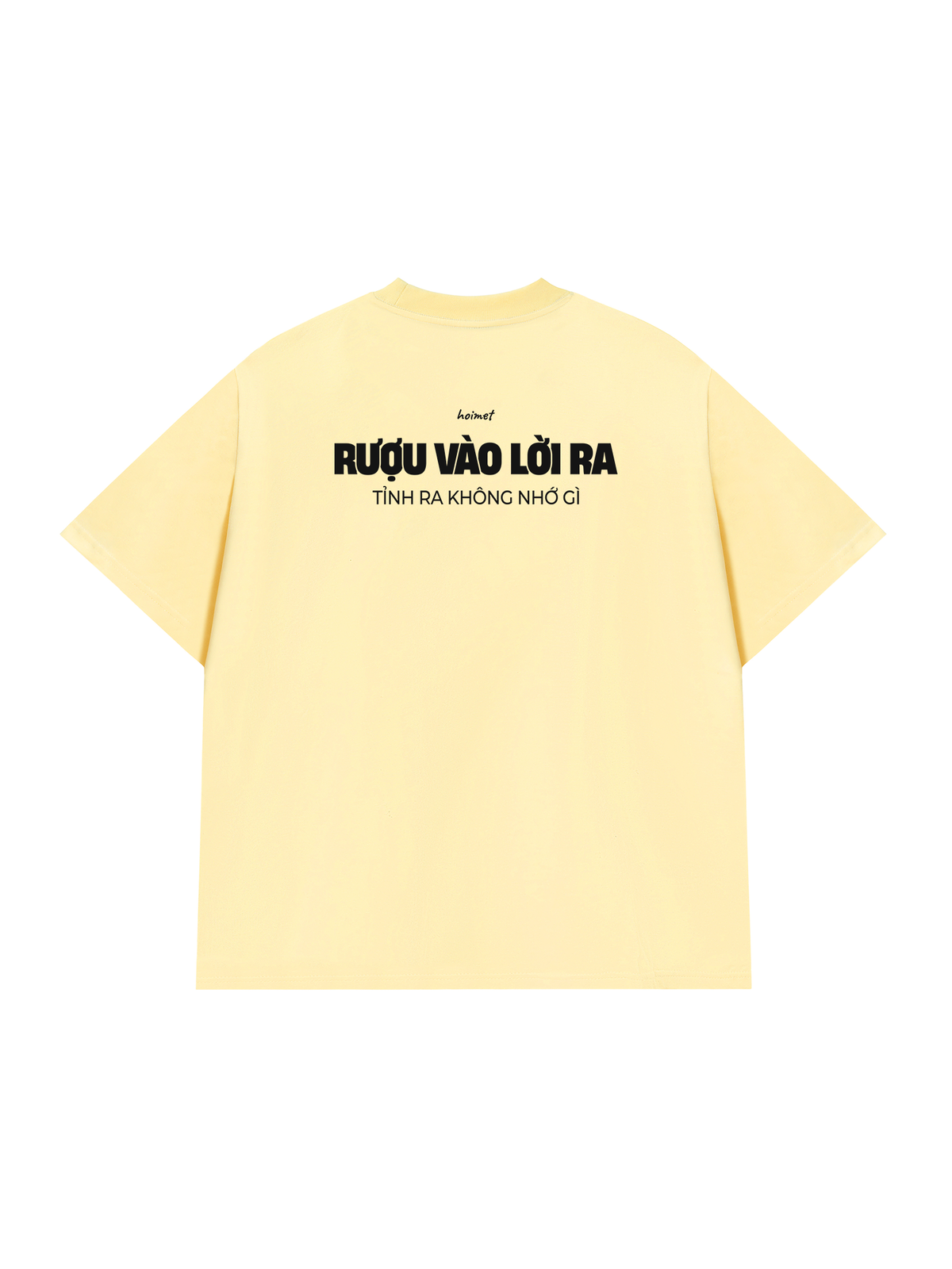 Áo Thun Relaxed Fit Rượu Vào Lời Ra
