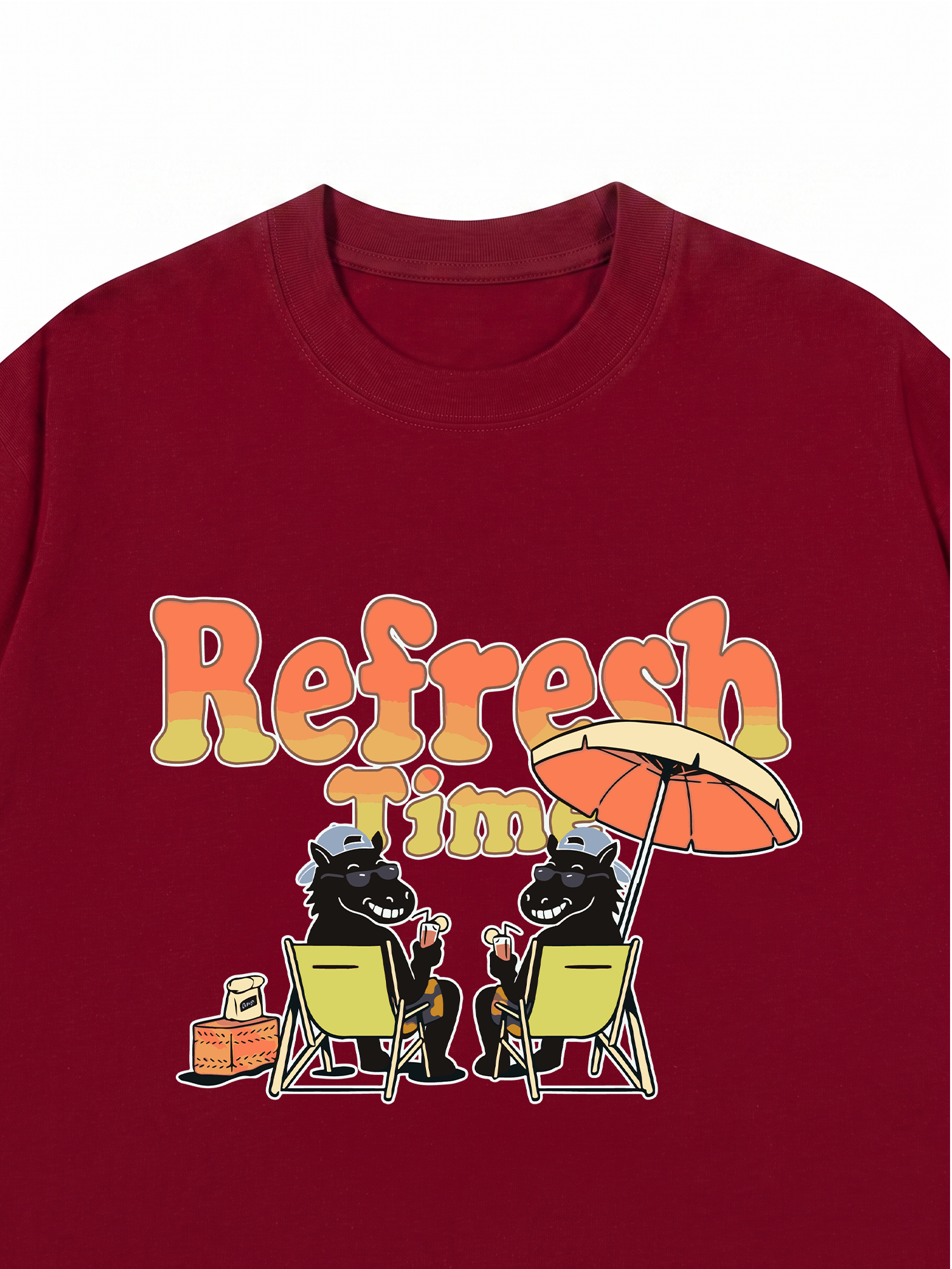 Áo Thun Relaxed Fit Refresh Time