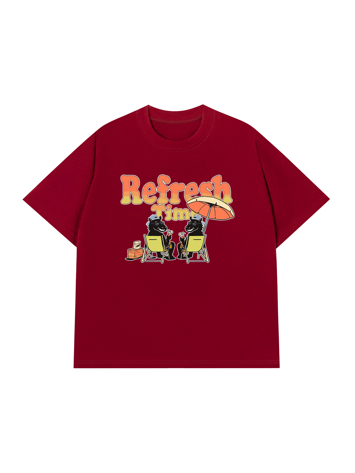 Áo Thun Relaxed Fit Refresh Time