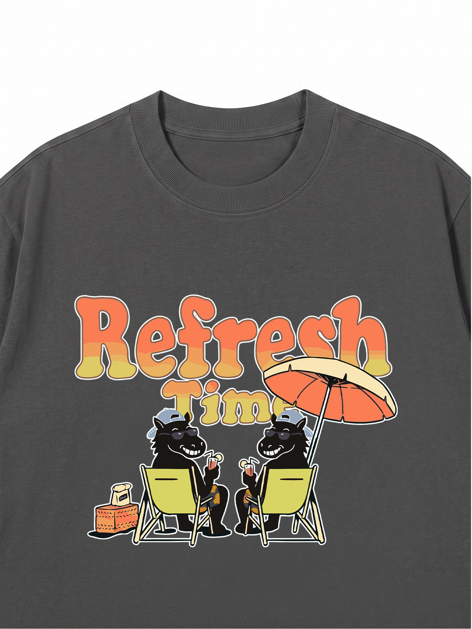 Áo Thun Relaxed Fit Refresh Time