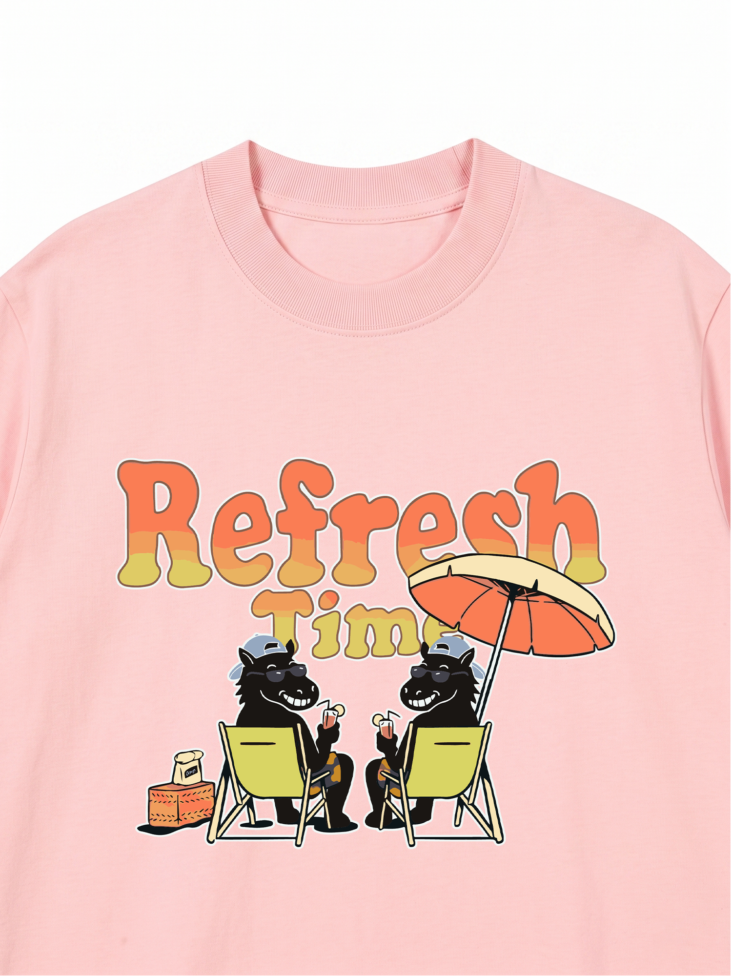 Áo Thun Relaxed Fit Refresh Time