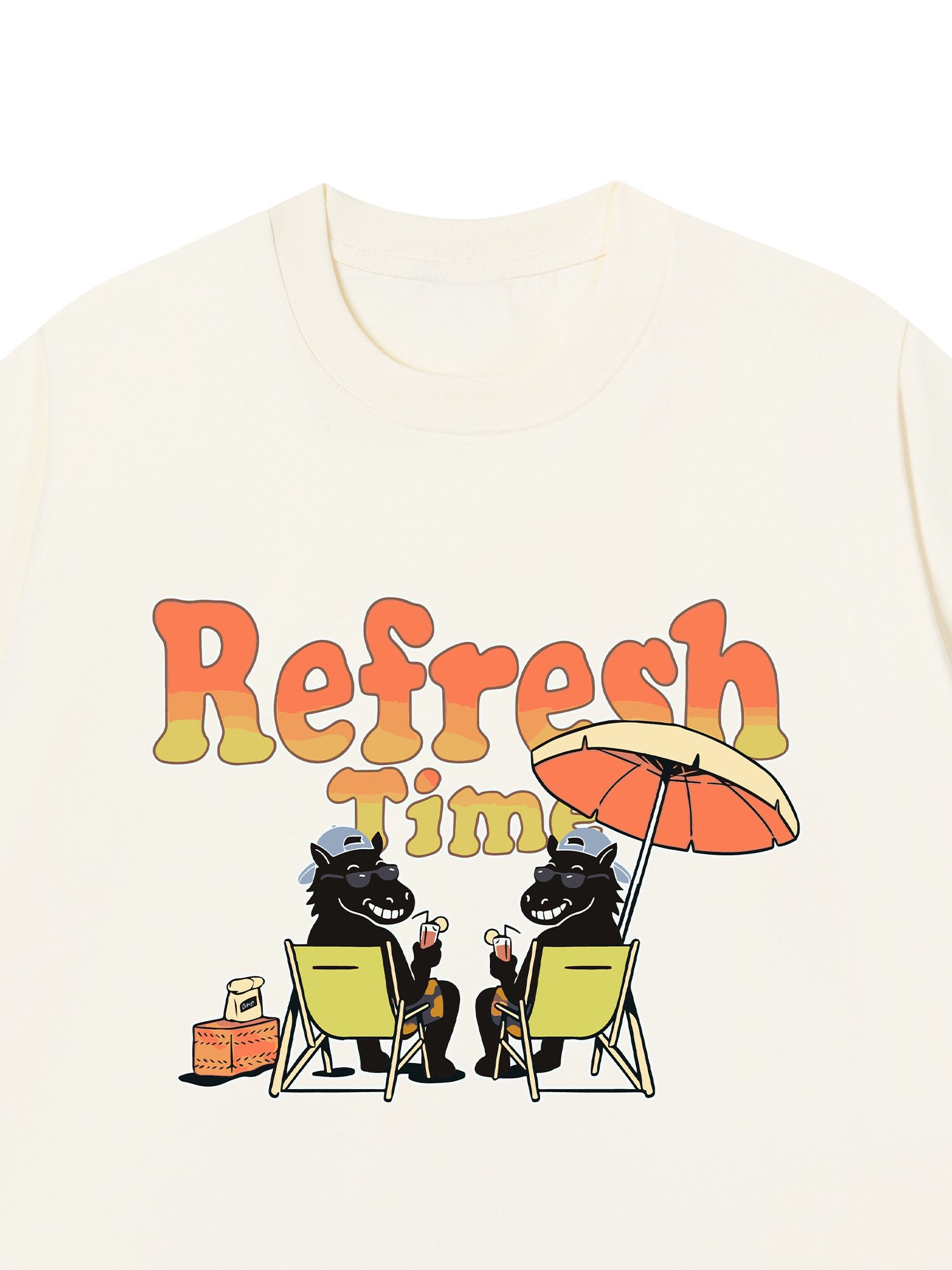 Áo Thun Relaxed Fit Refresh Time