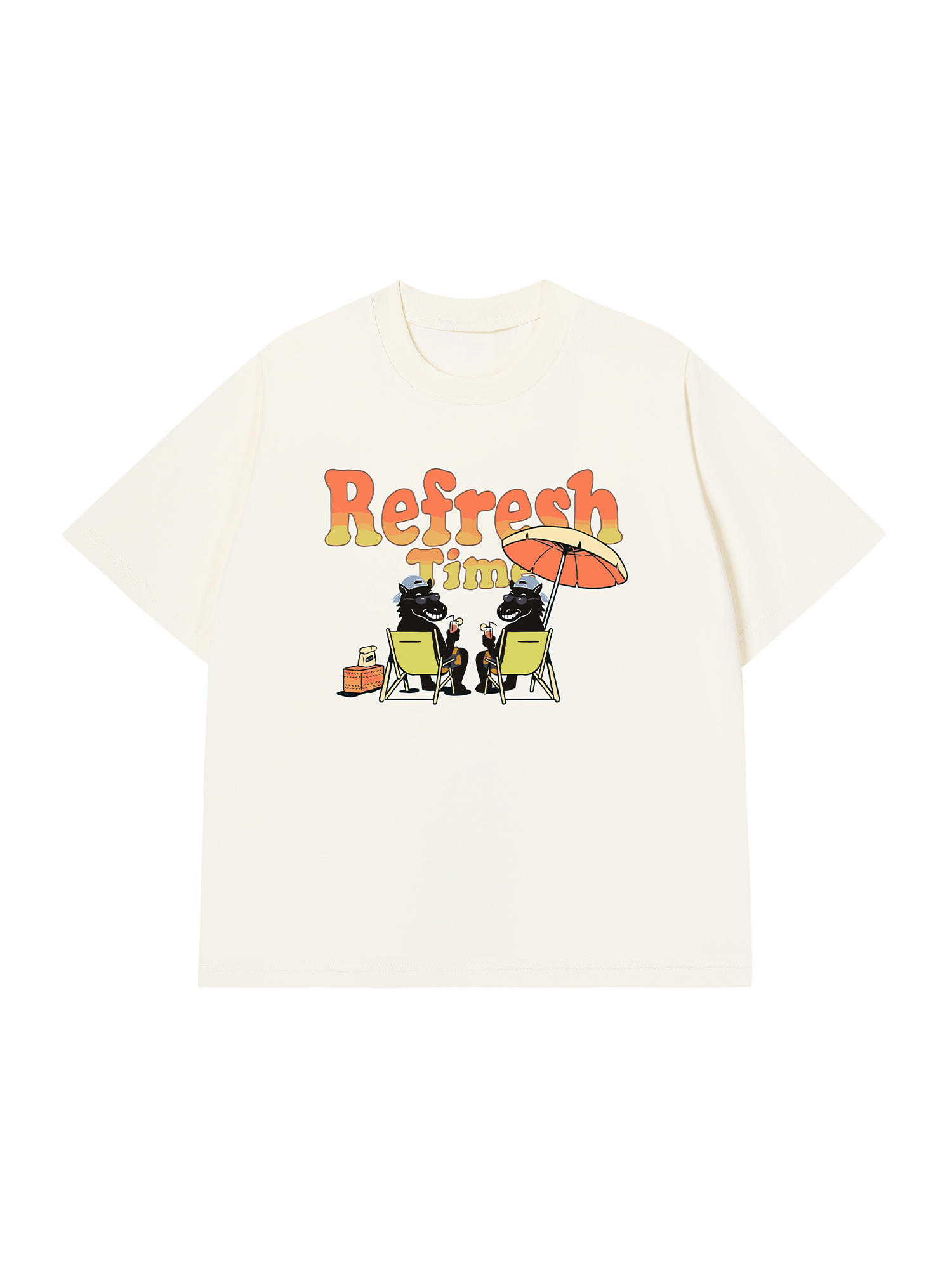 Áo Thun Relaxed Fit Refresh Time