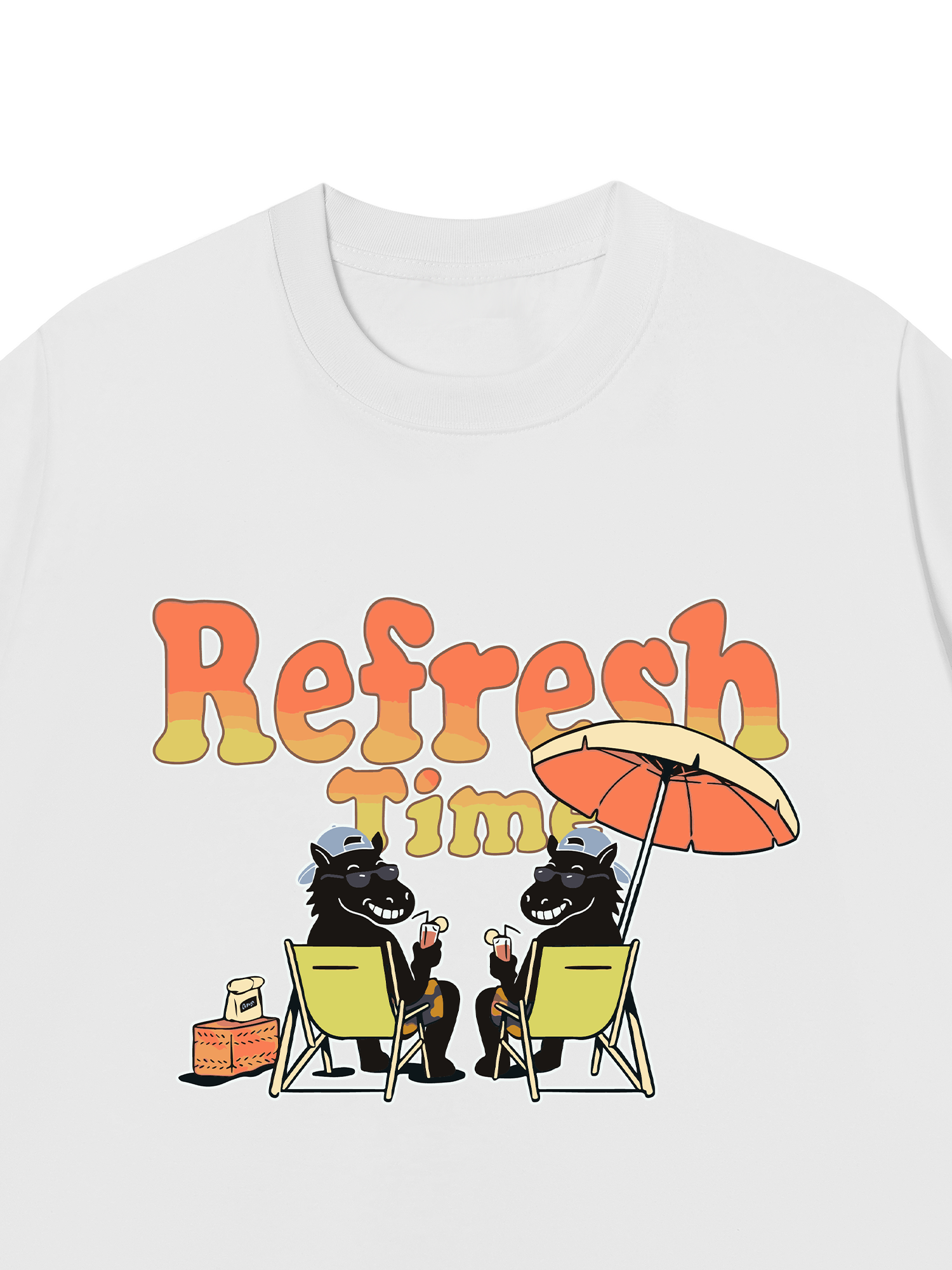 Áo Thun Relaxed Fit Refresh Time