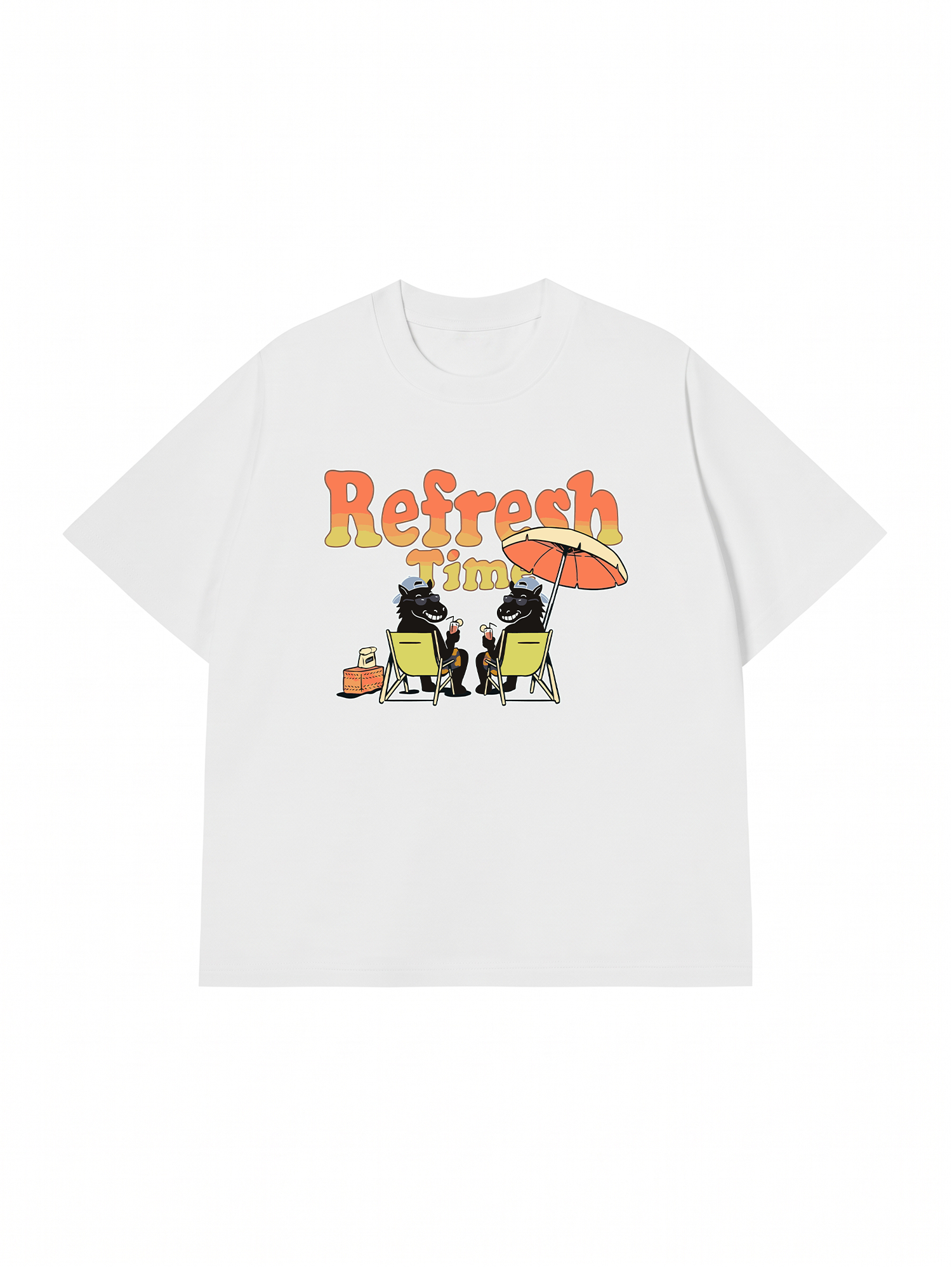 Áo Thun Relaxed Fit Refresh Time