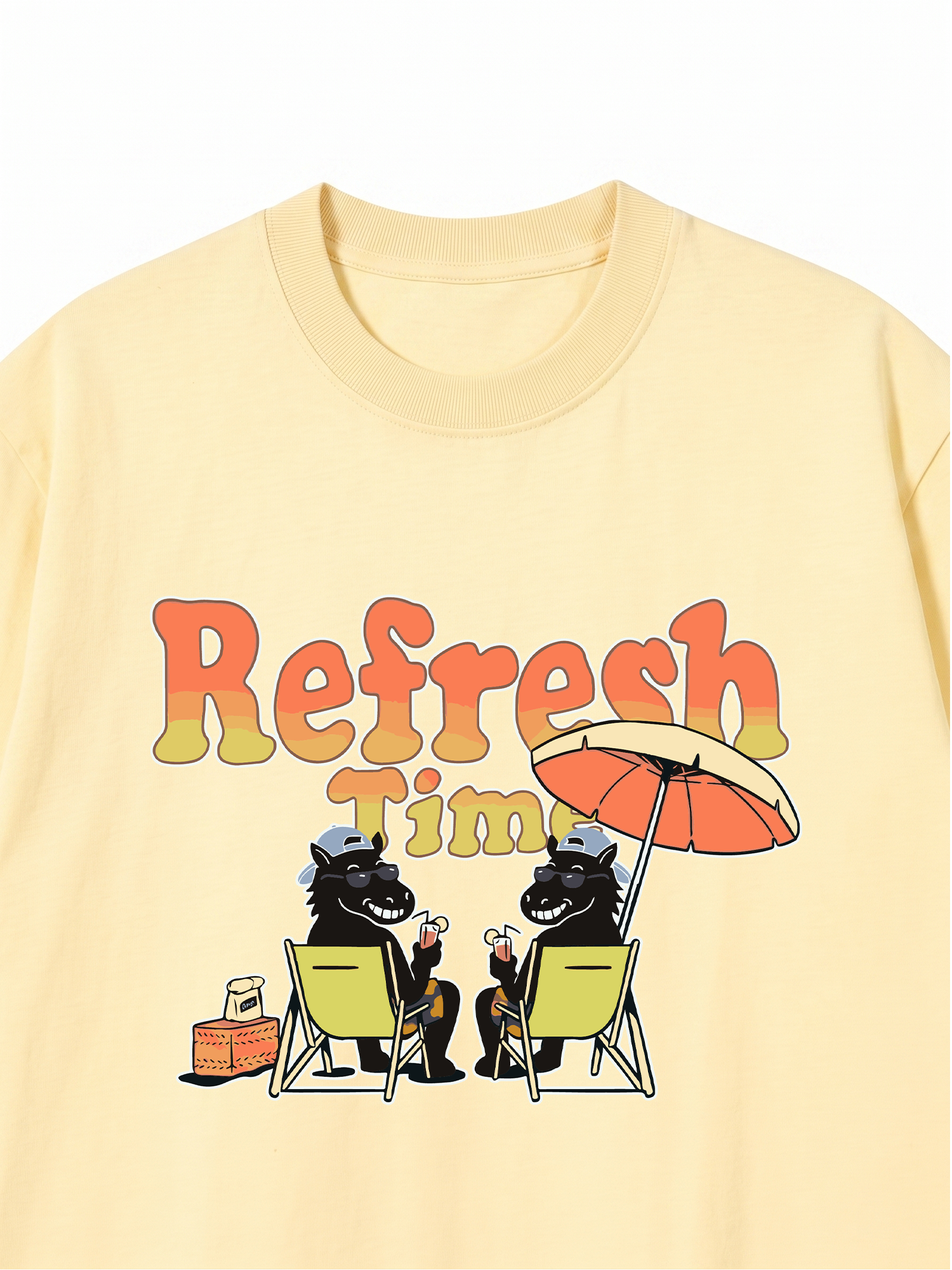 Áo Thun Relaxed Fit Refresh Time