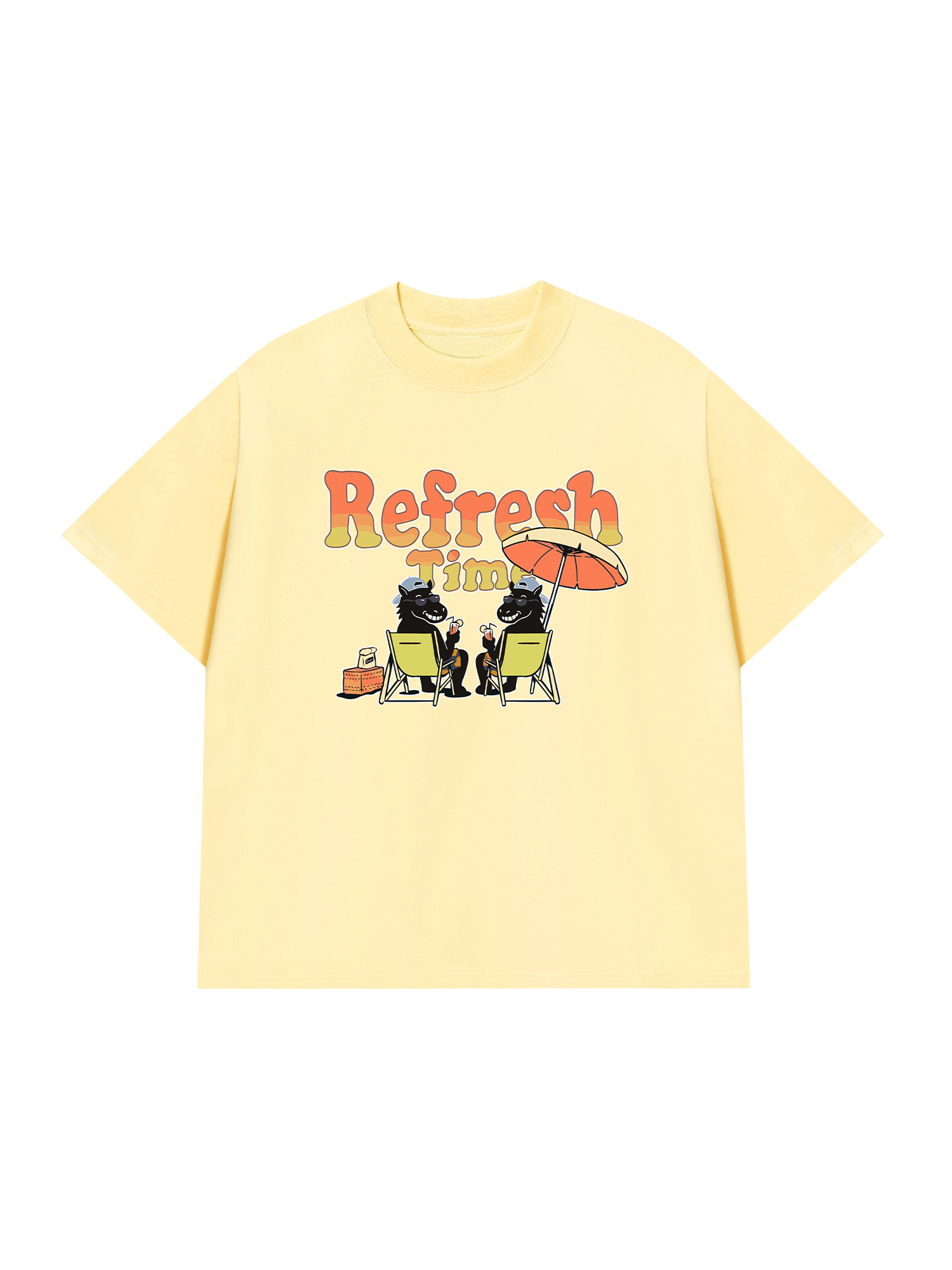 Áo Thun Relaxed Fit Refresh Time