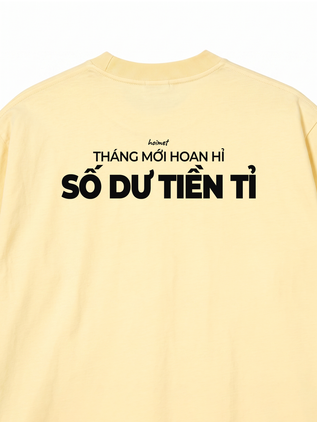Áo Thun Relaxed Fit Số Dư Tiền Tỉ