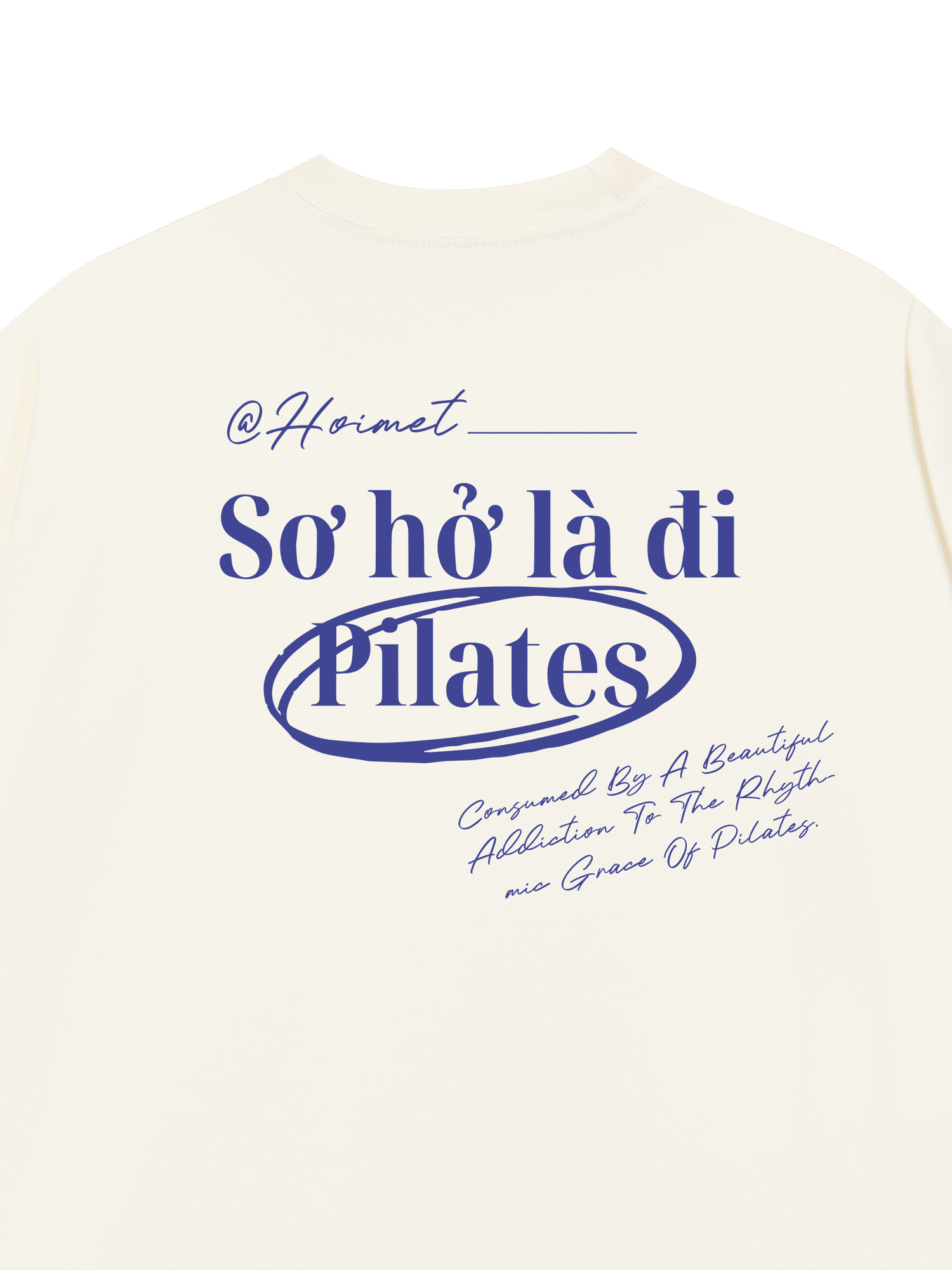 Áo Thun Relaxed Fit Sở Hở La Đi Pilates