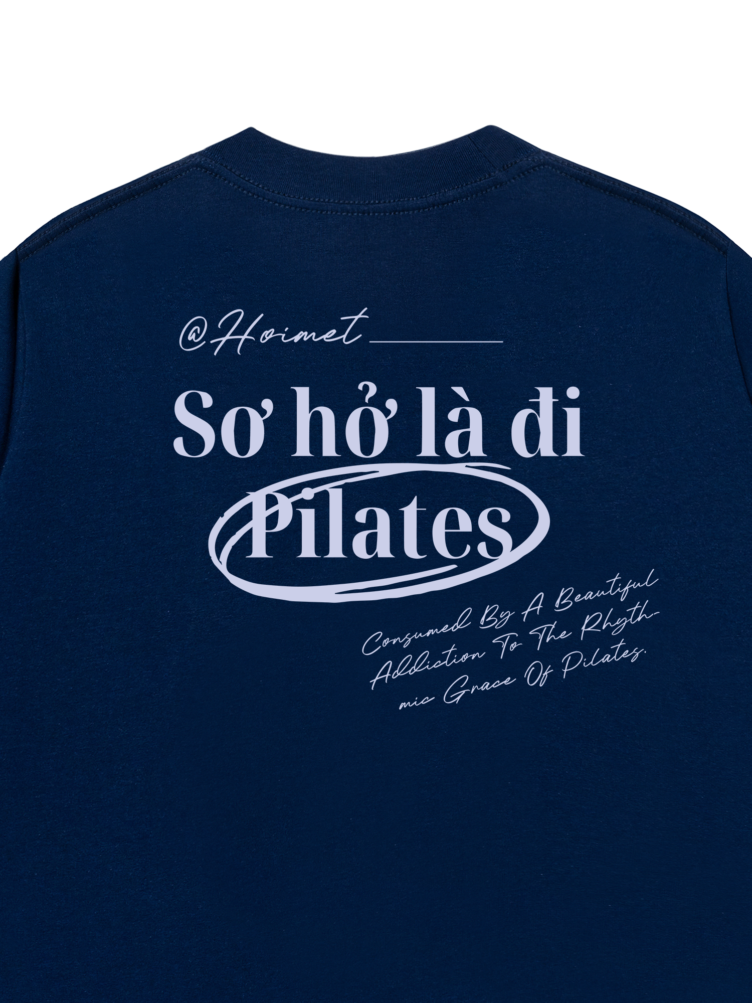 Áo Thun Relaxed Fit Sở Hở La Đi Pilates