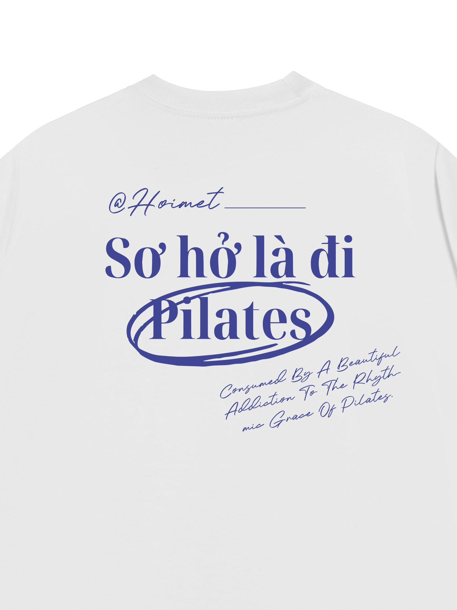 Áo Thun Relaxed Fit Sở Hở La Đi Pilates