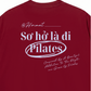 Áo Thun Relaxed Fit Sở Hở La Đi Pilates