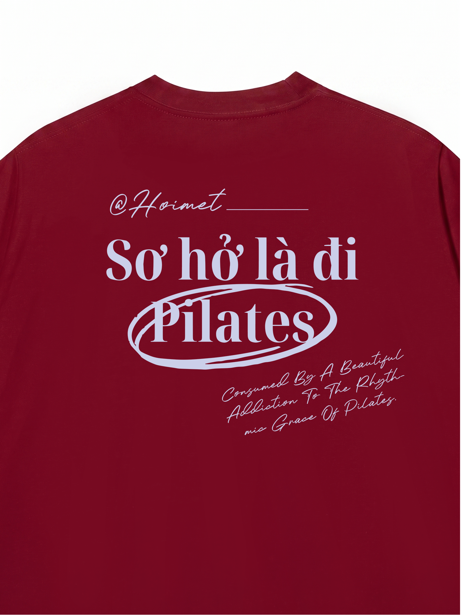 Áo Thun Relaxed Fit Sở Hở La Đi Pilates