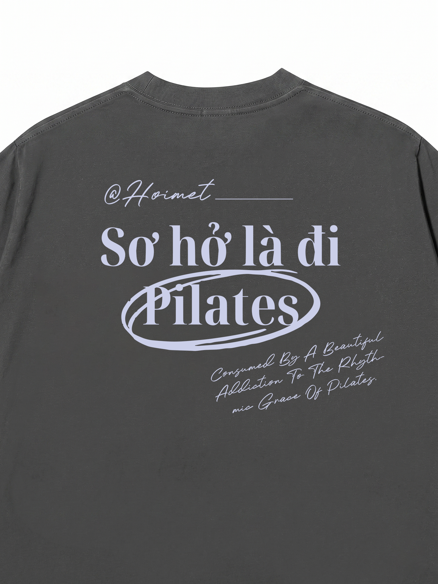 Áo Thun Relaxed Fit Sở Hở La Đi Pilates