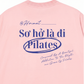Áo Thun Relaxed Fit Sở Hở La Đi Pilates