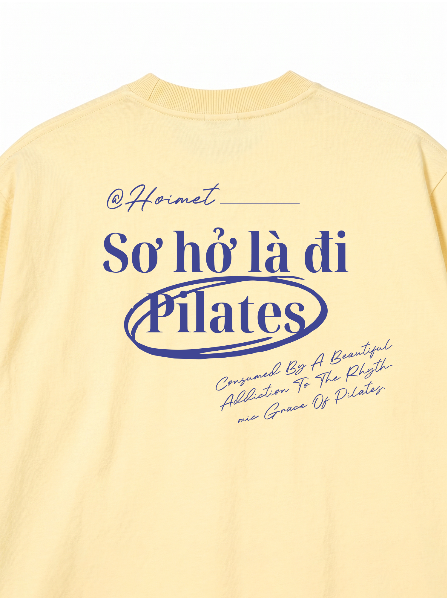 Áo Thun Relaxed Fit Sở Hở La Đi Pilates