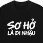 Áo Thun Relaxed Fit Sơ Hở Là Nhậu