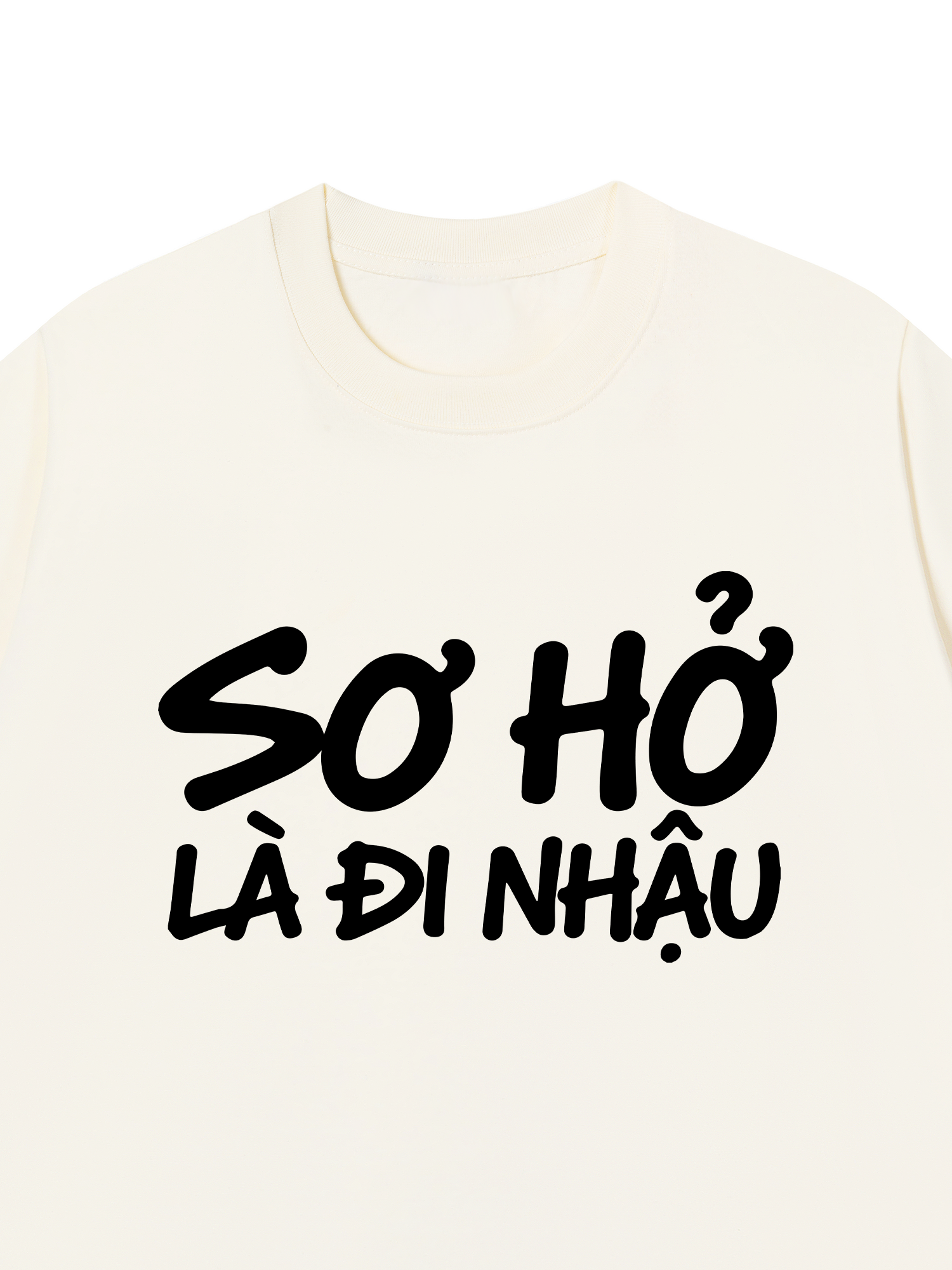 Áo Thun Relaxed Fit Sơ Hở Là Nhậu