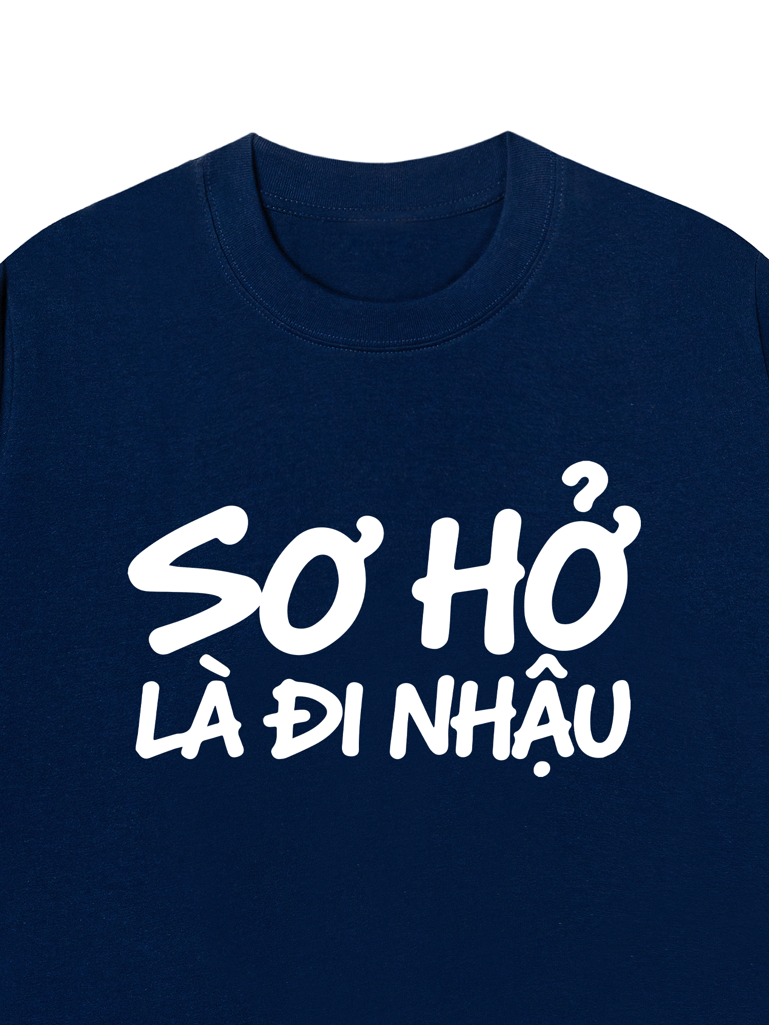 Áo Thun Relaxed Fit Sơ Hở Là Nhậu