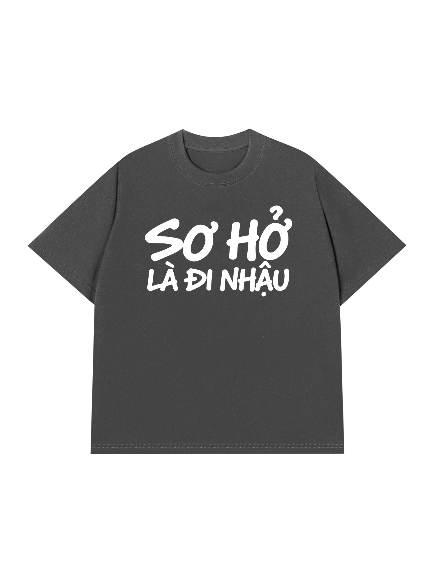 Áo Thun Relaxed Fit Sơ Hở Là Nhậu