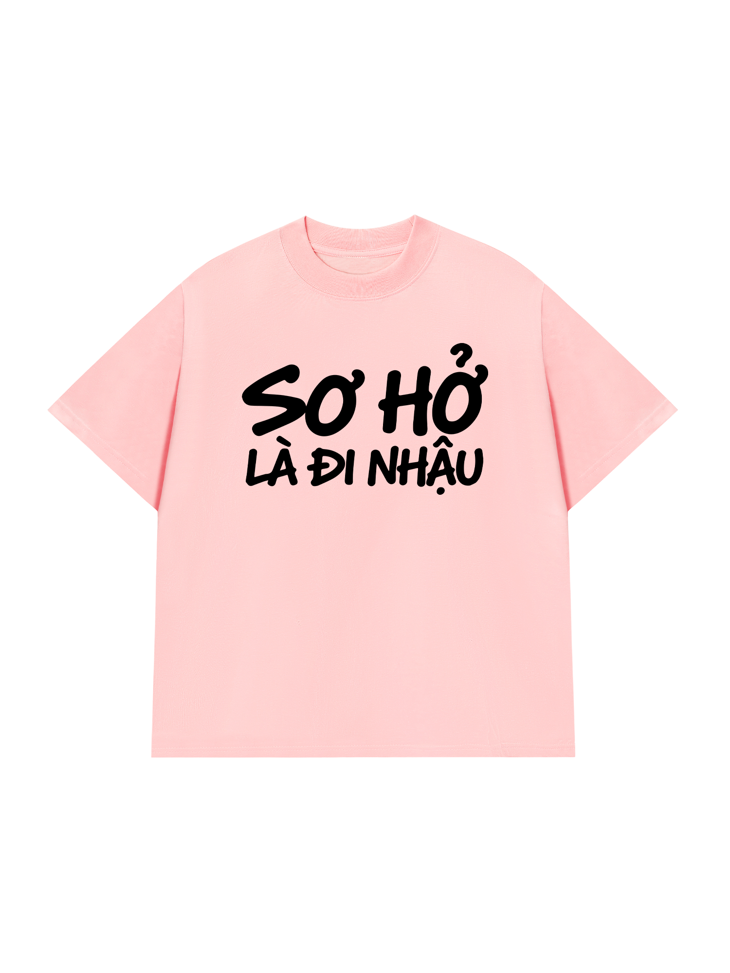 Áo Thun Relaxed Fit Sơ Hở Là Nhậu